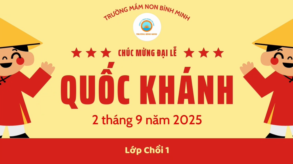 Chồi 1 Múa Hát Hân Hoan Chào Mừng Quốc Khánh 2/9
