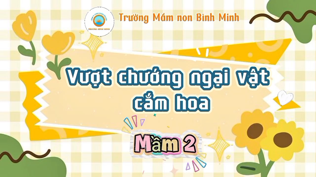 Trò Chơi Vượt Chướng Ngại Vật Cắm Hoa Vào Chậu
