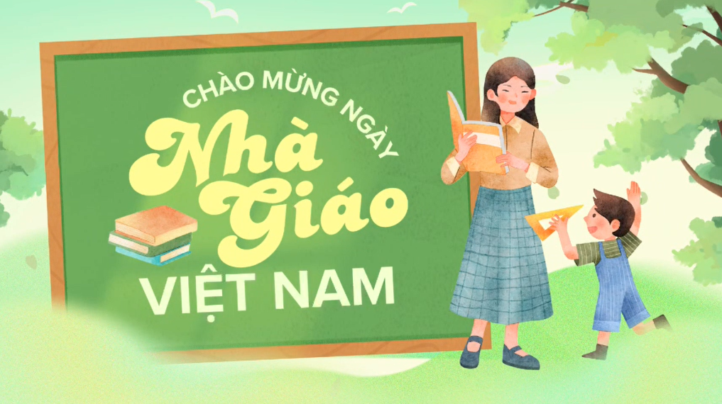 Bé Dán Hoa Tặng Cô 20/11