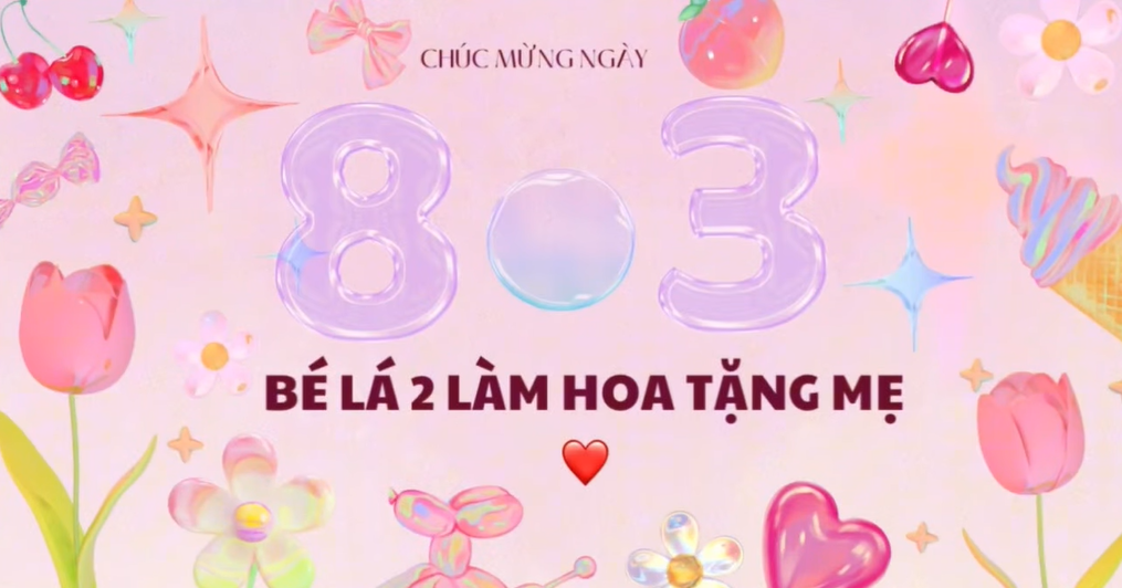 Bé Tặng Mẹ Những Bông Hoa Tự Tay Làm
