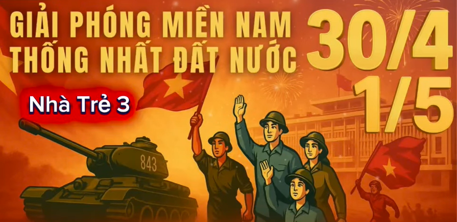 Nhà Trẻ 3 Háo Hức Chào Mừng Kỷ Niệm 51 Năm Ngày Thống Nhất Đất Nước